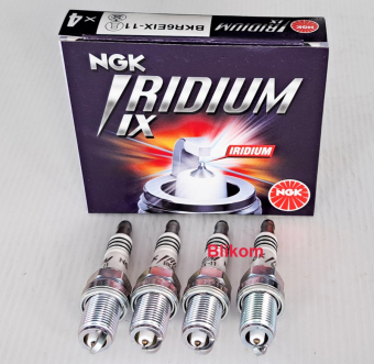 1 Pack Busi Iridium NGK BKR6EIX-11 Aphard Camry Brio Jazz Zebra
