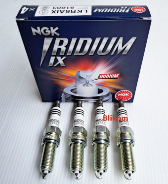 1 Pack Busi Iridium NGK LKR6AIX Ayla Agya Hi-Max Sigra Ertiga
