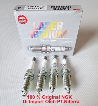1 Pack Busi NGK DILKAR7S8 Laser Iridium utk Toyota Innova Zennix / Voxy / Raize