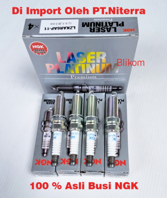 1 Pack Busi NGK Laser Platinum LZKAR6AP-11 Mobil New Grand Livina