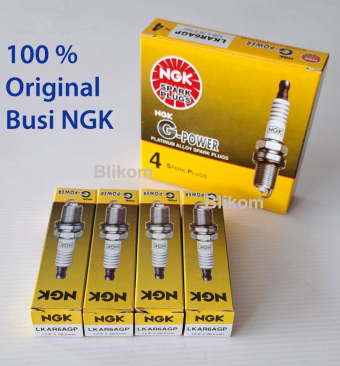 1 Pack Busi NGK Platinum Grand New Avanza Veloz Great Xenia DualVVTi LKAR6AGP