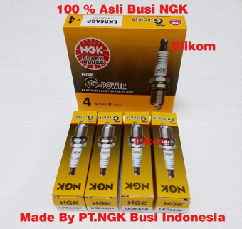 1 Pack Busi NGK Platinum LKR6AGP Ayla Agya Sigra 1000cc
