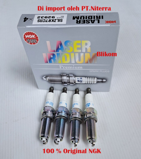 1 Pack Busi NGK SILZKR7C11S Laser Iridium utk Honda Civic / CRV